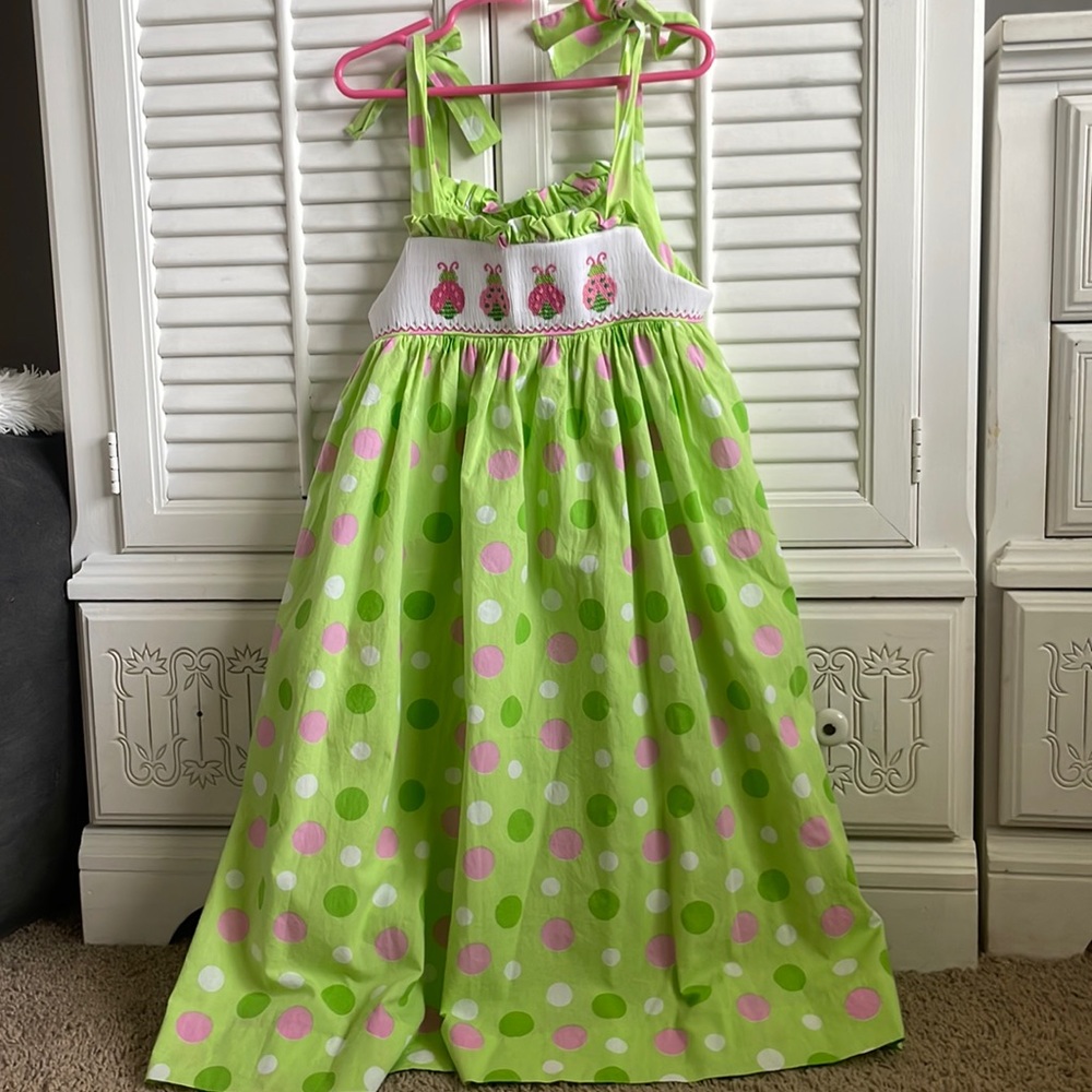 Smocked dress size 5